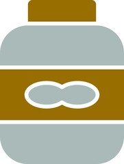 Sticker - Peanut Butter Icon Style