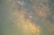 Droga Mleczna mgłwica laguna mgławica trójlistna koniczyna gwizdy na niebie