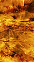 Wall Mural - Abstract Vertical Liquid Fire Wall Background Loop