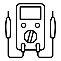 Poster - Tester Machine Icon Style