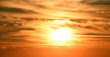 Fototapeta Zachód słońca - coucher soleil en appenzell