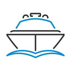 Sticker - Motor Yacht Icon