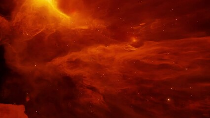 Wall Mural - 4k 3d animation - Zooming into a nebula..