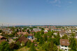 © Michael Derrer Fuchs - Aerial view over City of Zürich seen from district Schwamendingen on a sunny hot summer day. Photo taken June 21st, 2022, Zurich, Switzerland.