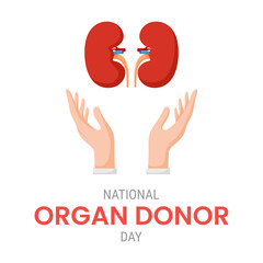 National organ donor day with Kidneys