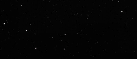 Aufkleber - stars at dark night scene,field bright star on black background