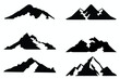 mountain vector, mountain logo design 
