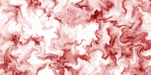 Marble ink white,red marble pattern texture abstract background. can be used for background or wallpaper, Abstract white and silver are light pattern gray with the gradient texture.