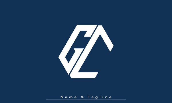 Alphabet letters Initials Monogram logo GC , CG