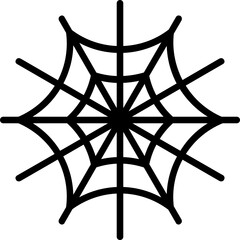 Wall Mural - Spider Web Icon