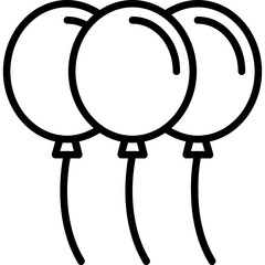 Poster - Balloons Icon