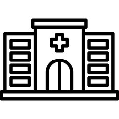 Sticker - Hospital Icon