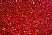Red Glitter Texture Abstract Background