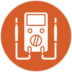 Sticker - Tester Machine Icon Style