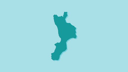 Sticker - icon of the Italian region Calabria