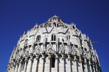 Canvas Print - The Pisa Baptistery of St. John, Pisa, Italy