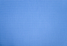 Blue Waffle Towel As Background