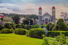 Iglesia De Zarcero En Costa Rica