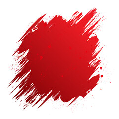 brush stroke patch vector illustration