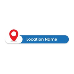 Aufkleber - Lower third contact location concept illustration flat design vector eps10. modern graphic element for landing page, empty state ui, infographic, icon