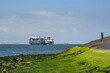 Den Helder, the Netherlands. July 2022. The ferry between Den Helder and the island of Texel.