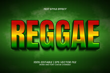 Reggae Text Effect Editable 3D Style