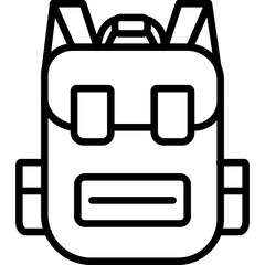 Poster - Backpack Icon