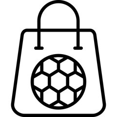 Canvas Print - Recycle Bag Icon