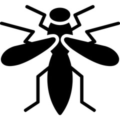 Canvas Print - Mosquito Icon