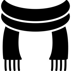 Sticker - Winter Scarf Icon