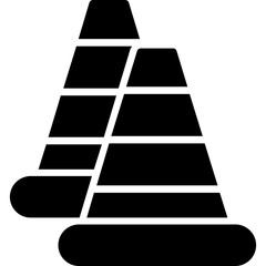 Poster - Traffic Cone Icon