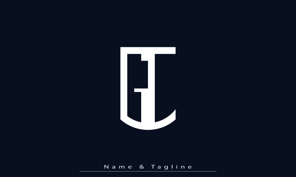 Alphabet letters Initials Monogram logo GC , CG