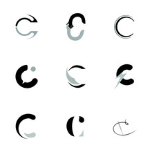 Collection Of C Logo Templates