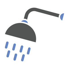 Poster - Shower Icon Style