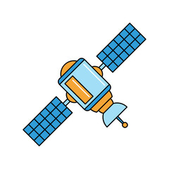 Wall Mural - satellite space outer