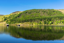 Loch Lochy With Reflection. Scotland