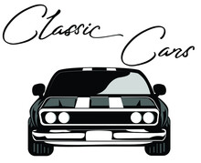 Classic Car Logo For Classic Car Club