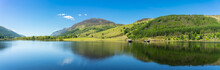 Loch Lochy Panorama In Scotland