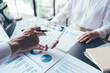 © PaeGAG - Business Team Meeting Project Planning Concept, Business People meeting Planning Strategy Analysis Concept on future plans to colleagues in office.