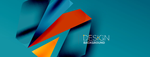 Background color abstract overlapping lines. Minimal composition vector illustration for wallpaper banner background or landing page