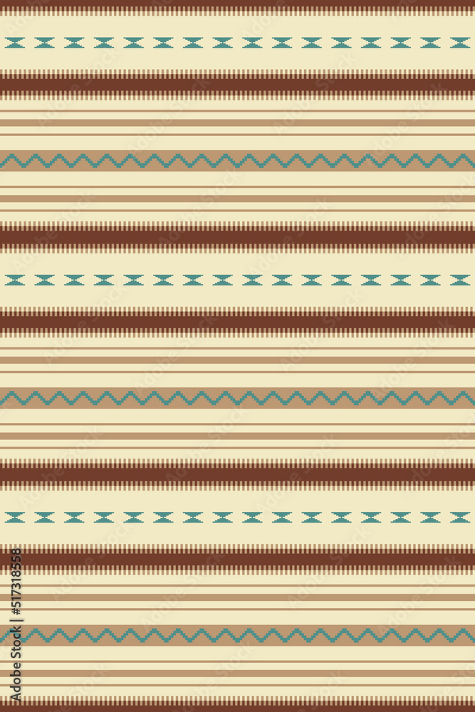 Native American seamless pattern. Ethnic vector illustration. Southwest ...