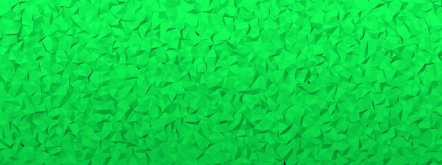 Poster - Abstract low poly green color gradient background stock photo.
