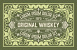 © Roverto - Whiskey label with old frames