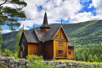 nore stave church, norway