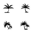 © Nur - Palm tree summer logo template