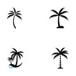 © Nur - Palm tree summer logo template
