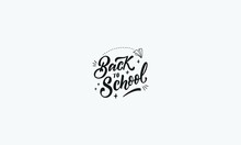 Back To School Vector Logo Design