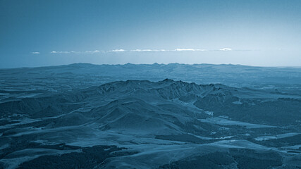 Wall Mural - auvergne puy de sancy puy de dome in french massif central mountains