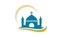 Vector Mosque Silhouette Logo