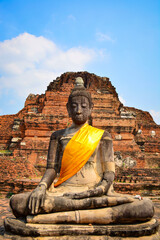 Wall Mural - buddha statue